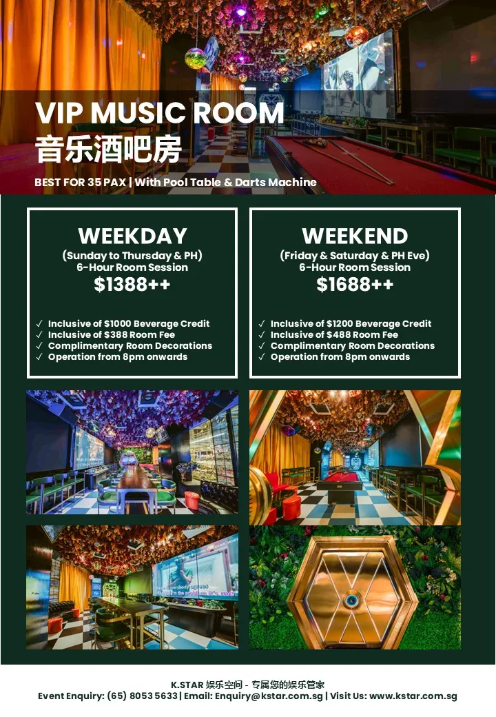 VIP Music Room @ Orchard Central ~35pax