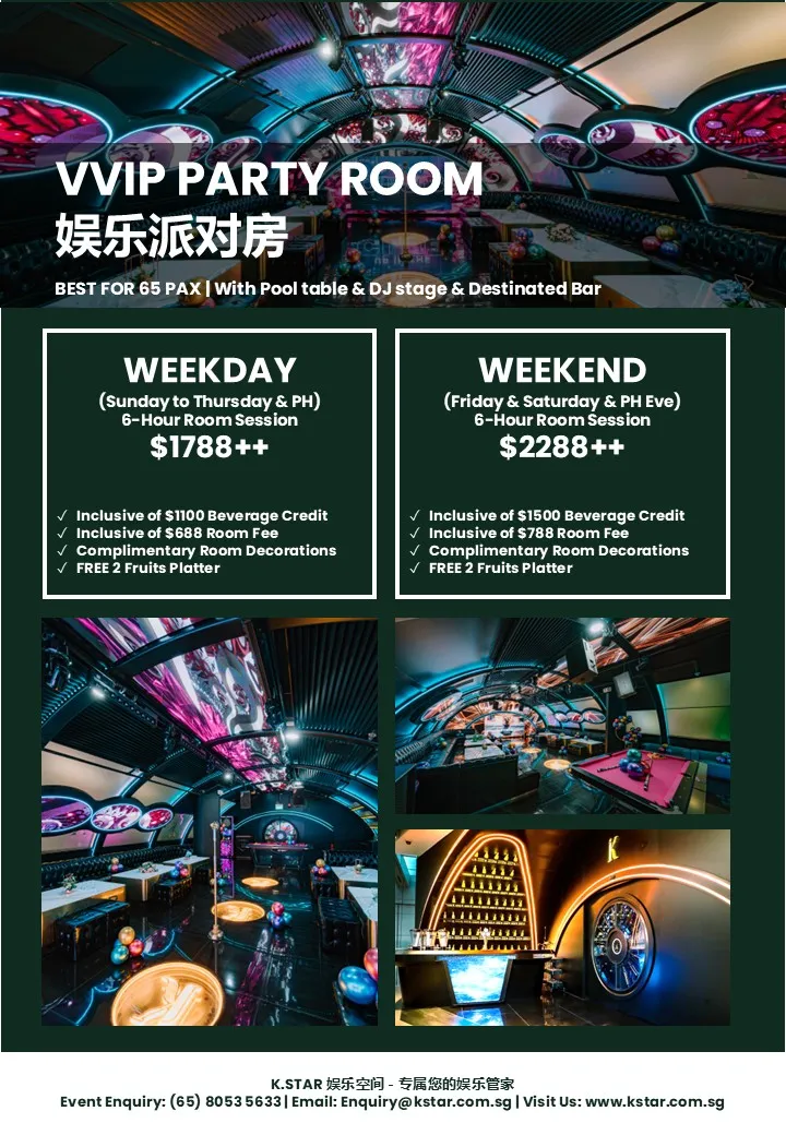VVIP Room @ Orchard Central ~65pax
