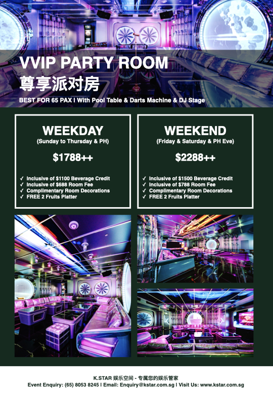 VVIP Room @ Clarke Quay ~65 Pax