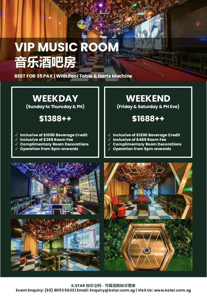 VIP Music Room @ Orchard Central ~35 Pax
