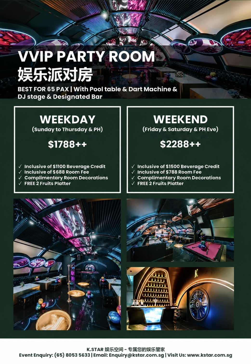 VVIP Room @ Orchard Central ~65 Pax