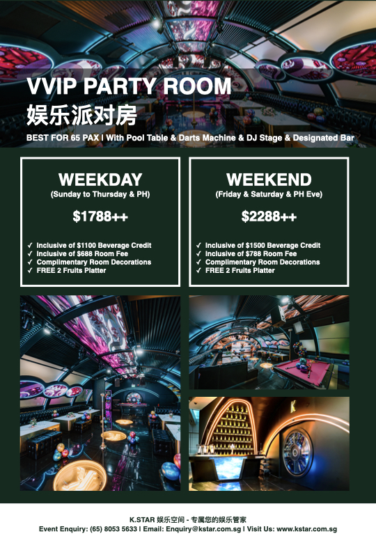 VVIP Room @ Orchard Central ~65 Pax