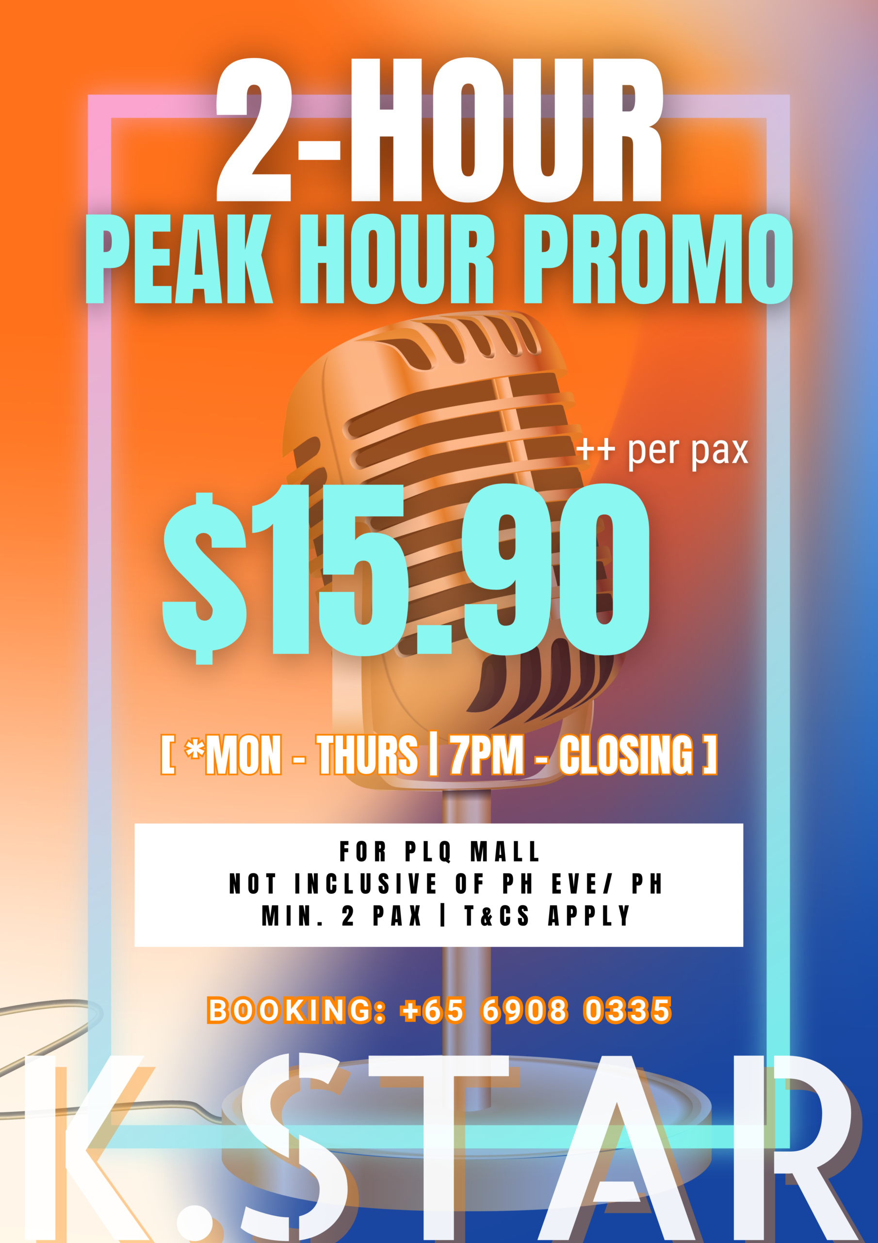 PLQ Weekday Peak Hour Promo
